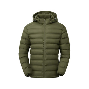 Veste en duvet à bulles gonflées de qualité supérieure pour hommes Nouveau design Veste à bulles d'hiver à fermeture éclair lourde pour hommes - Product Image 3