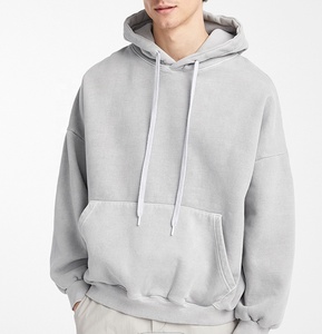 เสื้อฮู้ดโอเวอร์ไซส์สำหรับผู้ชายเสื้อสเวตเตอร์ขนแกะหนาแบบออกแบบได้เองเสื้อผ้าทรงหลวมพิมพ์สีย้อมยาวระบายอากาศได้ดีในฤดูหนาว - Product Image 5