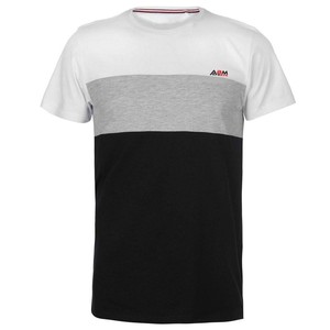 Vente directe d'usine 2021 T-shirt à manches courtes pour homme 100% coton Col rond Séchage rapide Écologique - Product Image 3