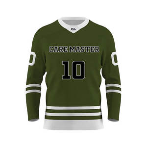 ชุดเสื้อเจอร์ซี่สำหรับผู้ชายและผู้หญิงเสื้อฮ็อกกี้เสื้อคอวีแบบกำหนดเองดีไซน์ใหม่2025 - Product Image 6