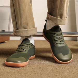 <span class=keywords><strong>Chaussures</strong></span> minimalistes pour hommes, légères, respirantes, en mesh, à semelle plate, à bout large, pour la marche quotidienne, confort optimal - Product Image 5