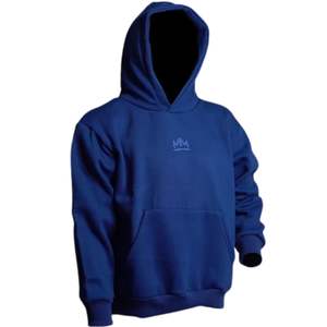 Sudadera con Capucha Azul para Hombre, de Algodón Grueso, con Bolsillo Tipo Canguro, Estilo Casual Urbano - Product Image 1