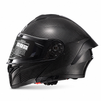 Casque de moto modulaire intégral DOT, coque légère en ABS, double visière, casque rabattable pour motocross, moto de rue, VTT
