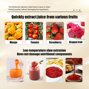 Pulpeur <span class=keywords><strong>de</strong></span> fruits à double canal à haute efficacité avec séparation pulpe-graines pour le traitement des <span class=keywords><strong>cactus</strong></span>, des poires et des goyaves - Product Image 6