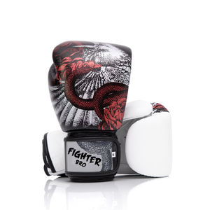 Gants de boxe d'entraînement personnalisés en cuir de vachette de qualité supérieure fabriqués en MMA combat gant d'entraînement de boxe sac de boxe - Product Image 5