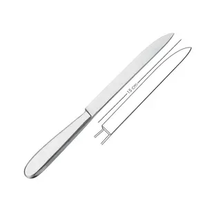 Cuchillos de amputación Collin de alta calidad, cuchillo de disección médico, Manual de acero inoxidable, 27 cm / 10 3/4 - Product Image 1