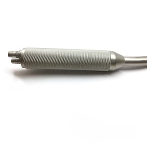 Retractor de ondas Miller de cirugía plástica de gran oferta con tubo de succión guía de fibra óptica Luz de acero inoxidable aprobado por la CE - Product Image 4