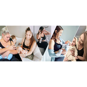 Sujetador Deportivo Sin Costuras para Mujer, Sujetador Cómodo con Copas Suaves, Escote en V, Tirantes Ajustables, Transpirable, Elástico, para Uso Diario - Product Image 4