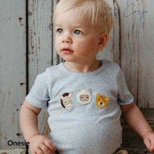 Grenouillère en coton biologique pour bébé - Product Image 2