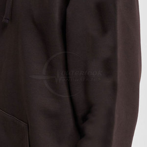 เสื้อฮู้ดลำลองแบบสวมหัวของผู้ชายผ้าฝ้าย100% กำหนดสีได้เองสำหรับฤดูหนาว - Product Image 5