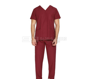 Uniforme Médico de Alta Calidad para Hombre, Uniforme Médico de Venta Caliente, Conjuntos de Uniformes Médicos con Cuello Alto y Manga Corta, Uniforme Médico Hecho a Medida - Product Image 1