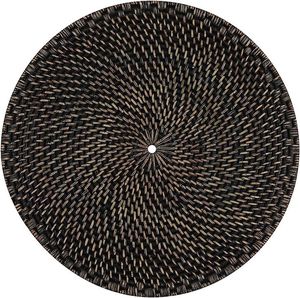 Sous-plat en rotin brun sur mesure pour la décoration de maison côtière et la mise en scène de table estivale Fabricant OEM et fournisseur en gros - Product Image 1