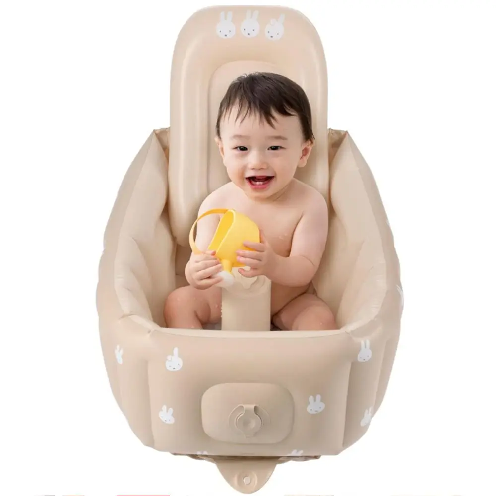 Bañera inflable para bebé, bañera portátil para niños pequeños, bañera antideslizante de viaje, Mini piscina de aire, bañera inflable para niños