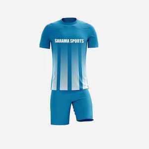 Conjunto de Uniforme de Fútbol Sublimado Personalizado, Transpirable y de Secado Rápido, Camiseta y Pantalones Cortos de Fútbol, Uniformes de Equipo OEM/ODM - Product Image 2