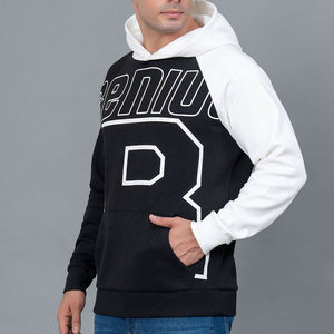 Sudadera con capucha de algodón 100% para hombre, sudadera de manga larga, ropa de gimnasio con diseño personalizado, estampado DTG para traje de calle de invierno - Product Image 2