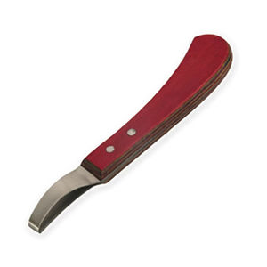 CUCHILLO DE GANADERA PREMIUM DE ACERO INOXIDABLE HOJA CURVA MANGO CONFORT BEST SELLER PARA EL CUIDADO DEL GANADO - Product Image 2