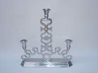 Ausgefallene günstige Preis Großhandel Phantasie dekorative Menorah Mini Kerzenhalter Preiswerte Premium-Look Designer Menorah Kerzenhalter
