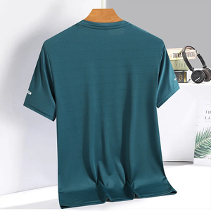 2025 conception personnalisée Double couche à manches longues à carreaux surdimensionné t-shirt 100% coton lourd solide motif chemise décontractée pour hommes - Product Image 2