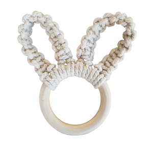 Porte-serviettes en coton fait à la main et macramé décoration fournitures de cuisine pour vaisselle accessoires de mariage et d'événement de fête - Product Image 1