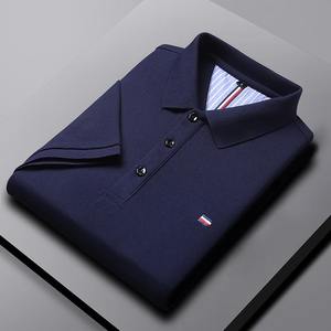 Men's Casual Fashion Breathable Polo Shirt Comfortable Embroidered <b>Top</b> for Business And Leisure - Product Image 2