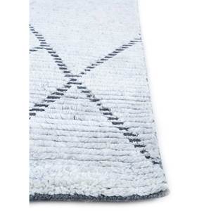 Contour Ivory Classic Geometric Wool <b>Rugs</b> Large Area 9x12 Rectangle for Home Living Room Hallway Decor Hand Loom Hwl-48 Teens - Product Image 4