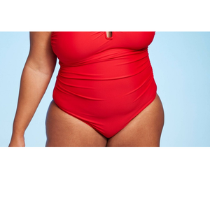 Costume da bagno intero Kona Sol da donna, taglia 17, a copertura totale, rosso, per gare di nuoto - Product Image 6