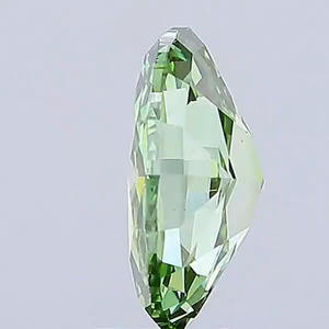 Diamant CVD de laboratoire vert vif fantaisie, 2,50 carats, taille ovale, clarté VVS1, certifié IGI, pierre libre, bague de fiançailles hautement personnalisée - Product Image 2