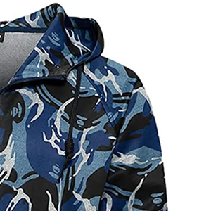 Venta al por mayor de ropa deportiva para hombres personalizado impreso sólido cremallera Sudadera con capucha Jogger 2 piezas conjunto maternidad Fitness chándal para correr traje - Product Image 2