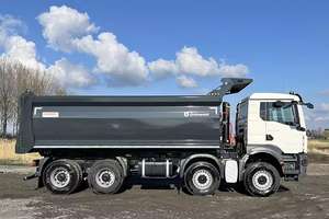 Nouveau camion lourd MAN TGS 41.400 BB 8x4 Euro 5, benne basculante, moteur diesel, caméra arrière, direction à gauche 360°, capacité 31-40T, automatique 30t - Product Image 3