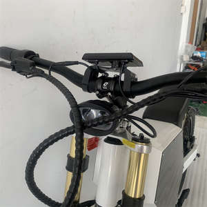 Bicicleta eléctrica Enduro Ebike 72v 5000W con asistencia de pedaleo, freno de disco y batería de litio para la bicicleta eléctrica de montaña Bomber SS30 en stock. - Product Image 2