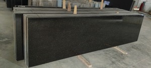 Dalles de granit noir Galaxy Poli Design moderne pour comptoir de cuisine extérieure Pierre durable pour usage domestique/commercial pour villa - Product Image 4