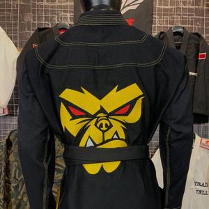 Uniformes DE DOBLE TEJIDO de artes marciales con logotipo personalizado Judo 450gsm a 550gsm Color azul 2025 Jiu Jitsu Kimono Jiu Jitsu brasileño Gi - Product Image 4