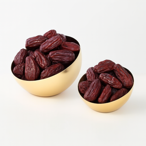 Golden Metal Date Serving Bowl with Dates Elegant Decorative Bowl for Fruits Nuts Premium Metal Bowl for Elegant Table Decor - Product Image 5