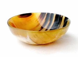 อุปกรณ์รับประทานอาหารขนาดใหญ่ทำด้วยมือเครื่องครัวเสิร์ฟชามเขาควายเขาวัวทำจากวัสดุธรรมชาติ - Product Image 4