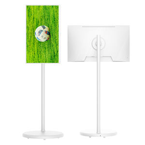 Pantalla inteligente móvil de 21,5 pulgadas, <span class=keywords><strong>24</strong></span> pulgadas, 32 pulgadas, pantalla de batería, pantalla táctil, TV, <span class=keywords><strong>tienda</strong></span> portátil, señalización publicitaria - Product Image 2