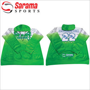 Sudadera con capucha Cool Green Bordado Sudadera con capucha Unisex Full Face Zip Hoodie con alta calidad y tarifa de fábrica, - Product Image 2