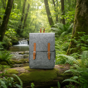 Zaino Riciclato RPET Zakian, Gadget Promozionale Sostenibile, Compagno di Viaggio Ecologico - Product Image 3