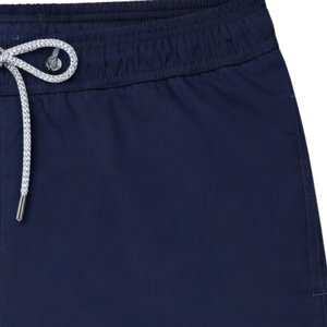 Shorts de Baño Azul Marino para Hombre, Secado Rápido, Ligeros, con Cintura Elástica, Cordón Ajustable y Bolsillos Laterales, Traje de Baño de Verano - Product Image 3