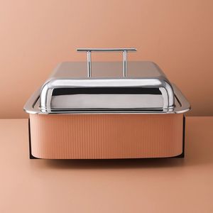 Haute qualité personnalisée fini décoratif moyen-orient chauffe-plats Buffet Hotpot casseroles nouveauté pour la maison hôtel - Product Image 6