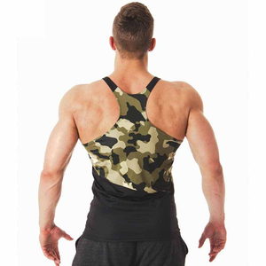 Débardeurs pour hommes Meilleur design Vêtements de sport Débardeur d'entraînement Offre Spéciale Col rond Vêtements d'entraînement Débardeur rapide pour hommes - Product Image 2