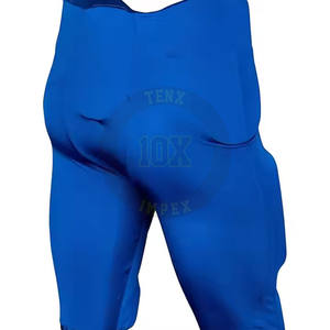 Nueva llegada Ropa deportiva Nombre personalizado Impreso 100% Tela de poliéster Mejor precio Pantalón de fútbol americano - Product Image 2