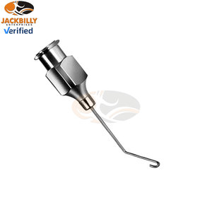 Cánula de Hidrodiseción de Calibre 27 de Acero Inoxidable con Diseño en Z Izquierdo para Control de Fluidos Oftálmicos y Maniobrabilidad en Cirugía de Cataratas - Product Image 6