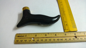 Poignée de bâton de marche en corne solide pour les utilisateurs de bâton extérieur de soutien de randonnée Tradebyd - Product Image 5