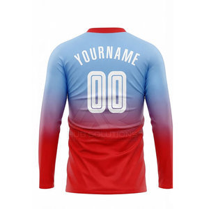 เสื้อบาสเก็ตบอลสำหรับผู้ชาย  รับสกรีนโลโก้และชื่อทีม  ชุดวอร์ม ระบายอากาศได้ดี เป็นมิตรกับสิ่งแวดล้อม - Product Image 5