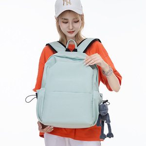 Zaino Unisex Carino di Grande Capacità <span class=keywords><strong>con</strong></span> Portachiavi Scimmia, <span class=keywords><strong>Borsa</strong></span> da Scuola per Adolescenti, Zaino da Viaggio Impermeabile <span class=keywords><strong>con</strong></span> Chiusura a Cerniera, Resistente - Product Image 2