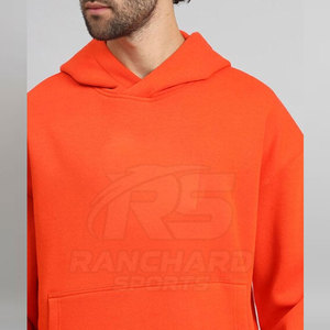 <b>Men</b> Oversize Hoodie Plain <b>Pullover</b> <b>for</b> Printing <b>Men</b> Oversized Hoodie OEM ODM Custom Logo Available - Product Image 5