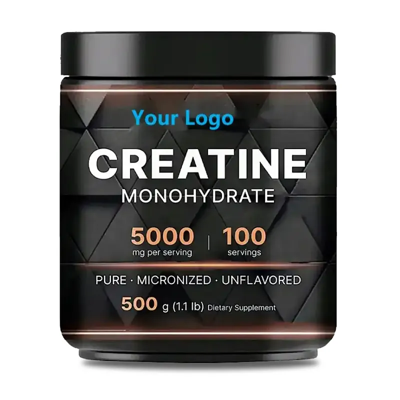 High Quality Creatine Monohydrate Powder 500 Grams Pure Unflavored Creatine Powder