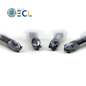 ECL Customizable 60/90/120 <strong>Chamfer</strong> Drill 4 Flute Multi-blade DP Model CNC Milling Cutter Solid Carbide ODM OEM Supported - Product Image 3