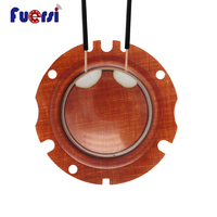 20W 1 inci 25.4mm Diameter dalam koil suara fenolik diafragma Alarm klakson Speaker komponen Unit Driver Aksesori suku cadang