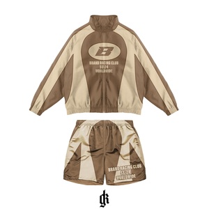 Survêtement en nylon imperméable personnalisé de haute qualité, durable, coupe-vent et léger, idéal pour la randonnée, le camping ou les aventures en plein air - Product Image 5